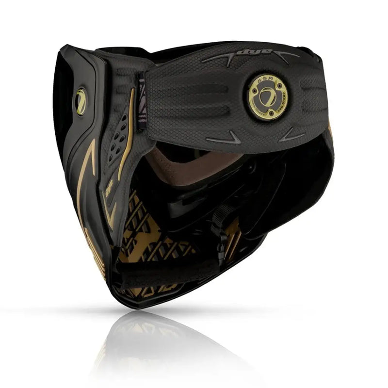 DYE i5 Paintball Airsoft Full Face Mask 2.0 Onyx Gold
