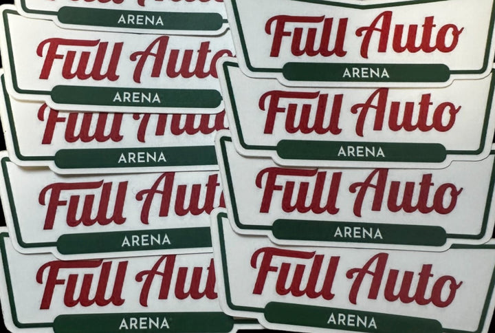 Full Auto Airsoft parody sticker Krispy