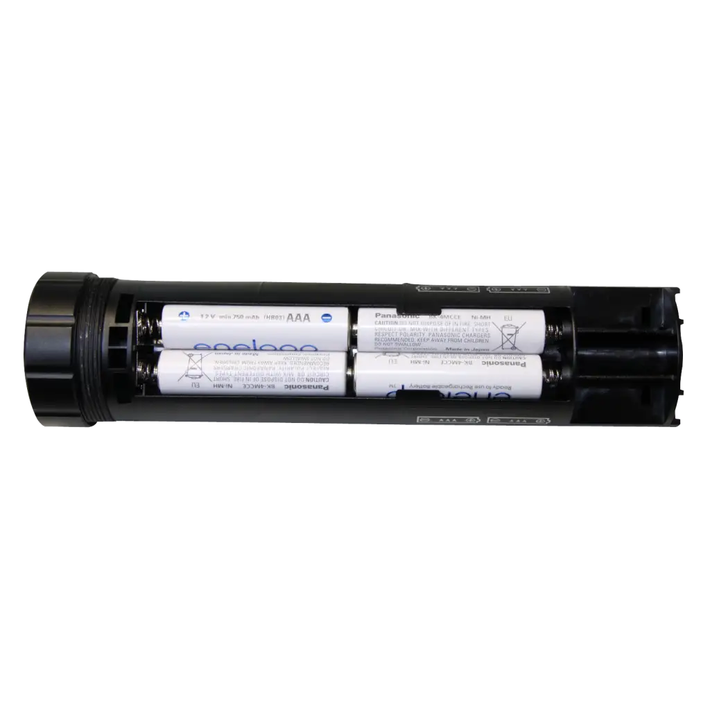 The AT1000 Tracer Unit by Acetech takes 4 AAA Batteries