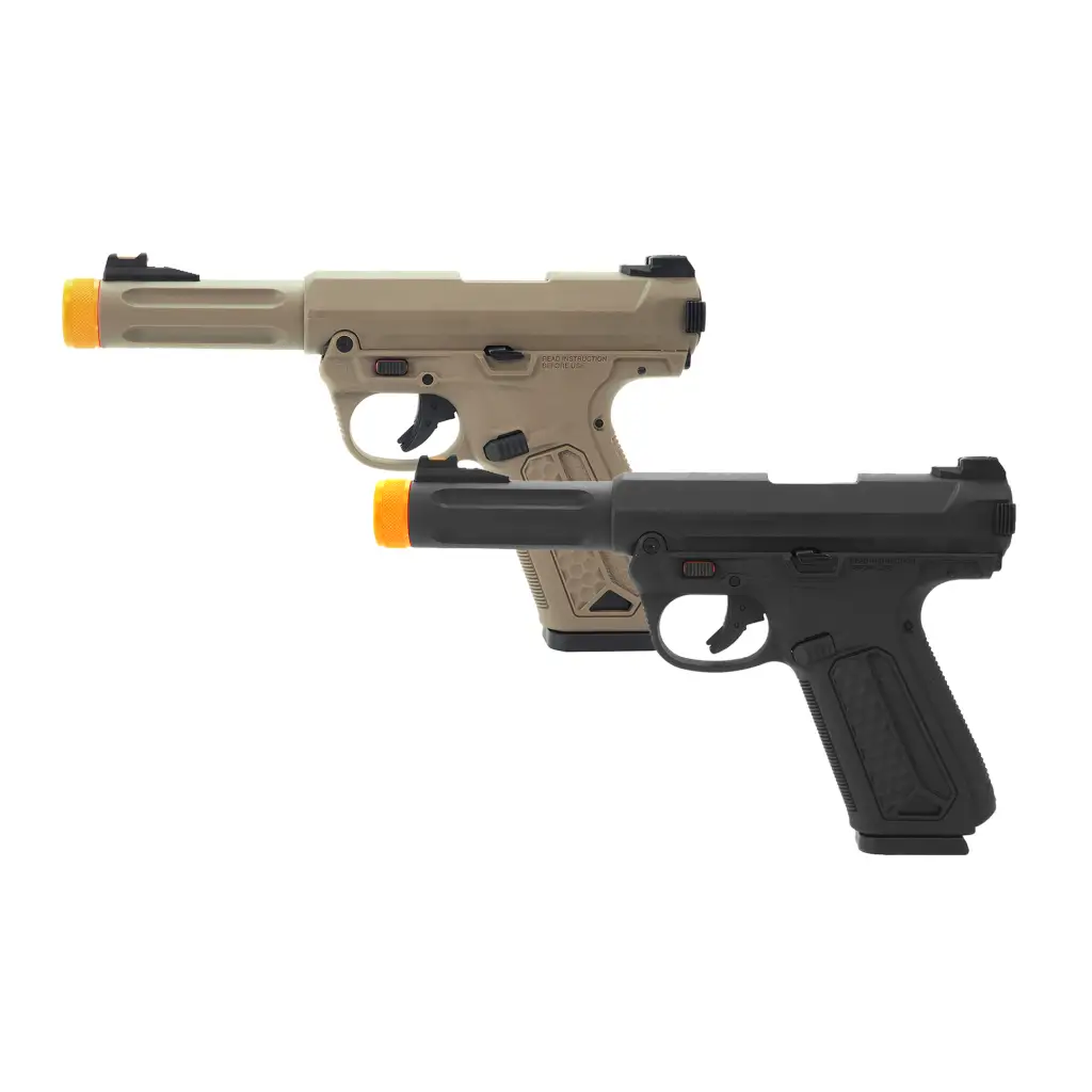 AAP-01 Assassin Airsoft Pistol - black & tan