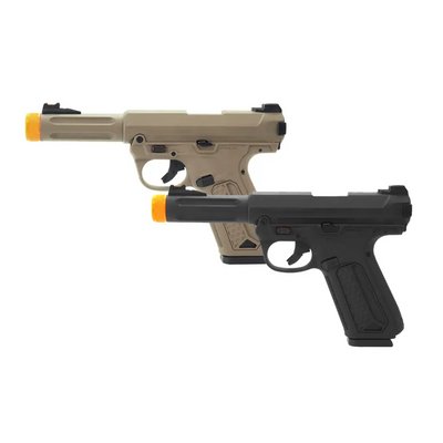 Action Army AAP-01 "Assassin" Airsoft Gas Blowback Pistol Black and Tan ASG Action Sport Games