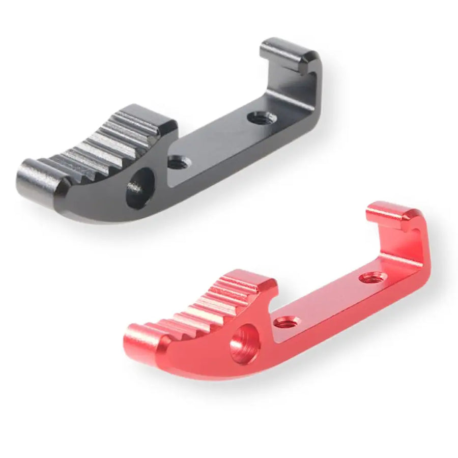 Action Army CNC Charging Handle "Type 1for Action Army AAP-01 Gas Blowback Airsoft Pistol Black and Red Cocking Handle ASG