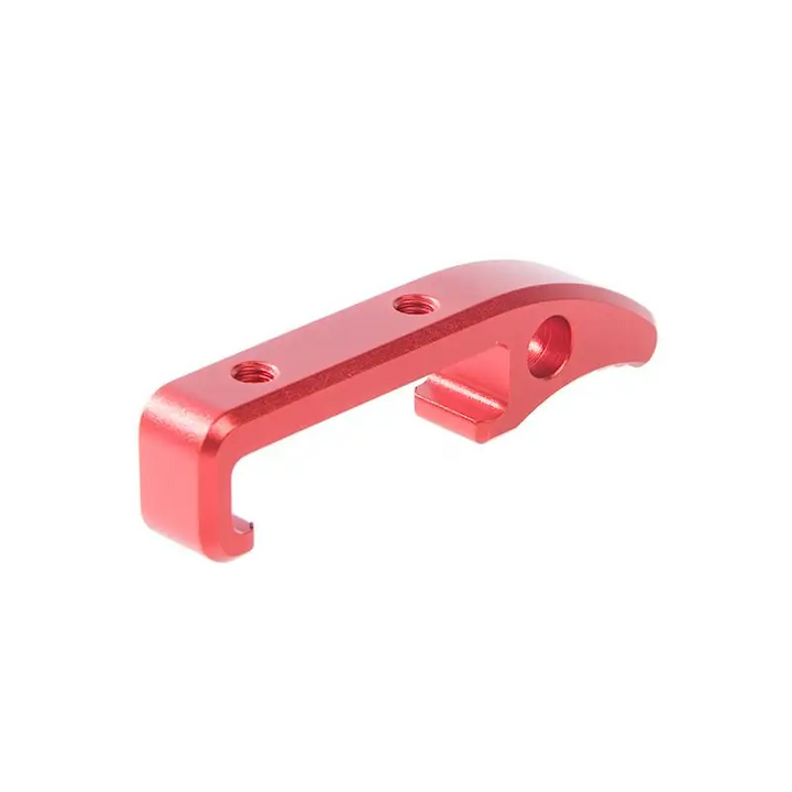 Action Army CNC Charging Handle "Type 1for Action Army AAP-01 Gas Blowback Airsoft Pistol Black and Red Cocking Handle ASG