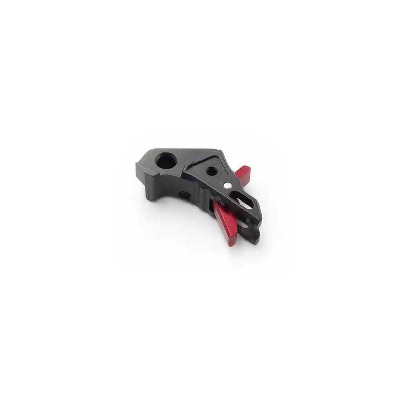 Action Army Two-Tone CNC Adjustable Trigger for Action Army AAP-01 Airsoft Pistols w/ Trigger Safety Black and Red