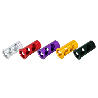 AIP Aluminum 4.3 Recoil Spring Guide Plug For Hi-Capa Airsoft Pistols Skeletonized Silver Red Purple Gold Black