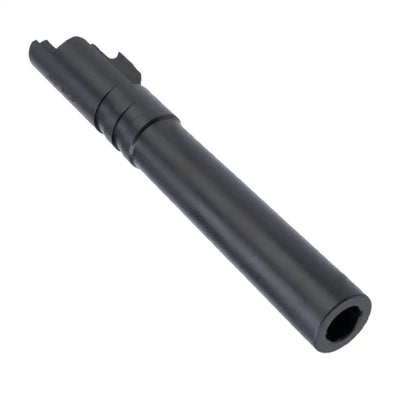 Black Airsoft Masterpiece .45 Outer-Barrel W/ Threads for Hi-Capa