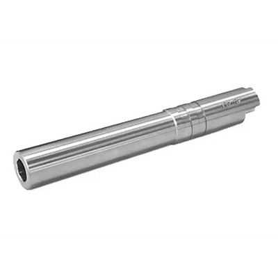 Silver Airsoft Masterpiece .45 Outer-Barrel W/ Threads for Hi-Capa