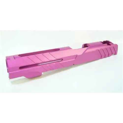 Airsoft Masterpiece Custom "Alpha" Standard Slides for Hi-Capa 1911 GBB Airsoft Pistols Pink