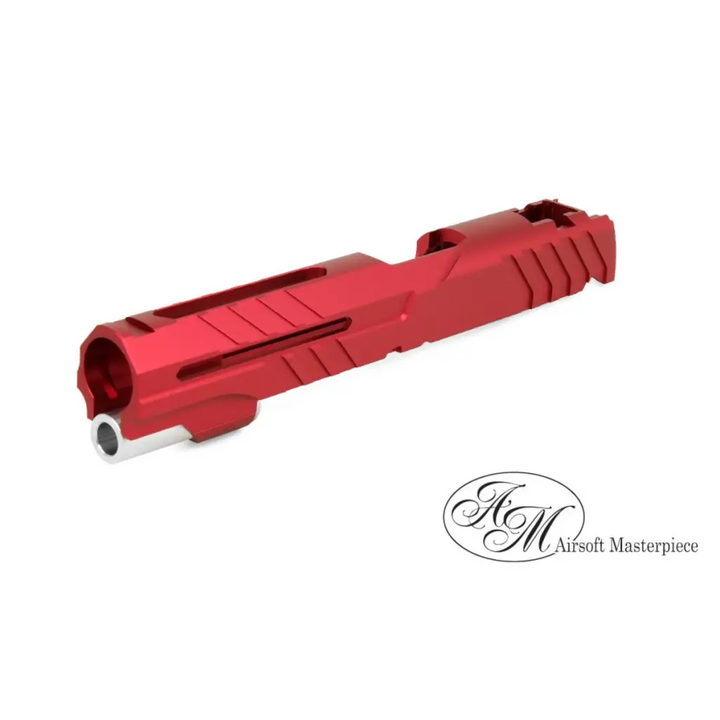Airsoft Masterpiece Custom "Alpha" Standard Slides for Hi-Capa 1911 GBB Airsoft Pistols Red