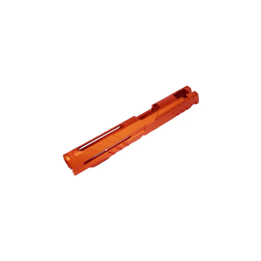 Airsoft Masterpiece Custom "Alpha" Standard Slides for Hi-Capa 1911 GBB Airsoft Pistols Organge