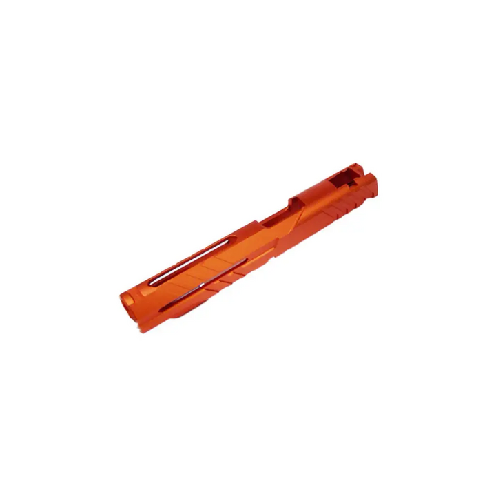 Airsoft Masterpiece Custom "Alpha" Standard Slides for Hi-Capa 1911 GBB Airsoft Pistols Organge