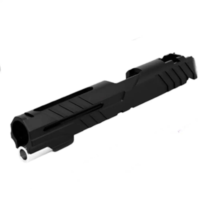 Airsoft Masterpiece Custom "Alpha" Standard Slides for Hi-Capa 1911 GBB Airsoft Pistols Black