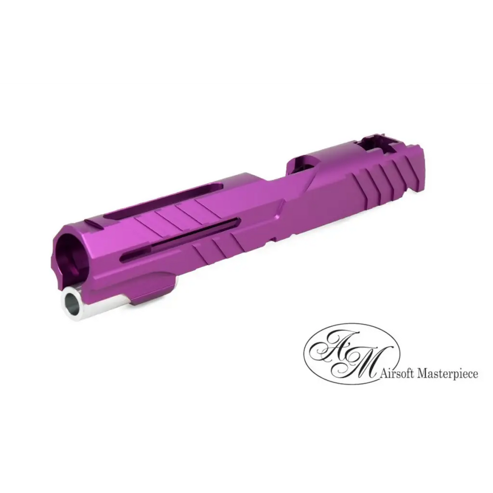 Airsoft Masterpiece Custom "Alpha" Standard Slides for Hi-Capa 1911 GBB Airsoft Pistols Purple