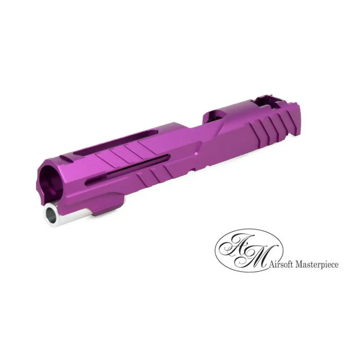 Airsoft Masterpiece Custom "Alpha" Standard Slides for Hi-Capa 1911 GBB Airsoft Pistols Purple