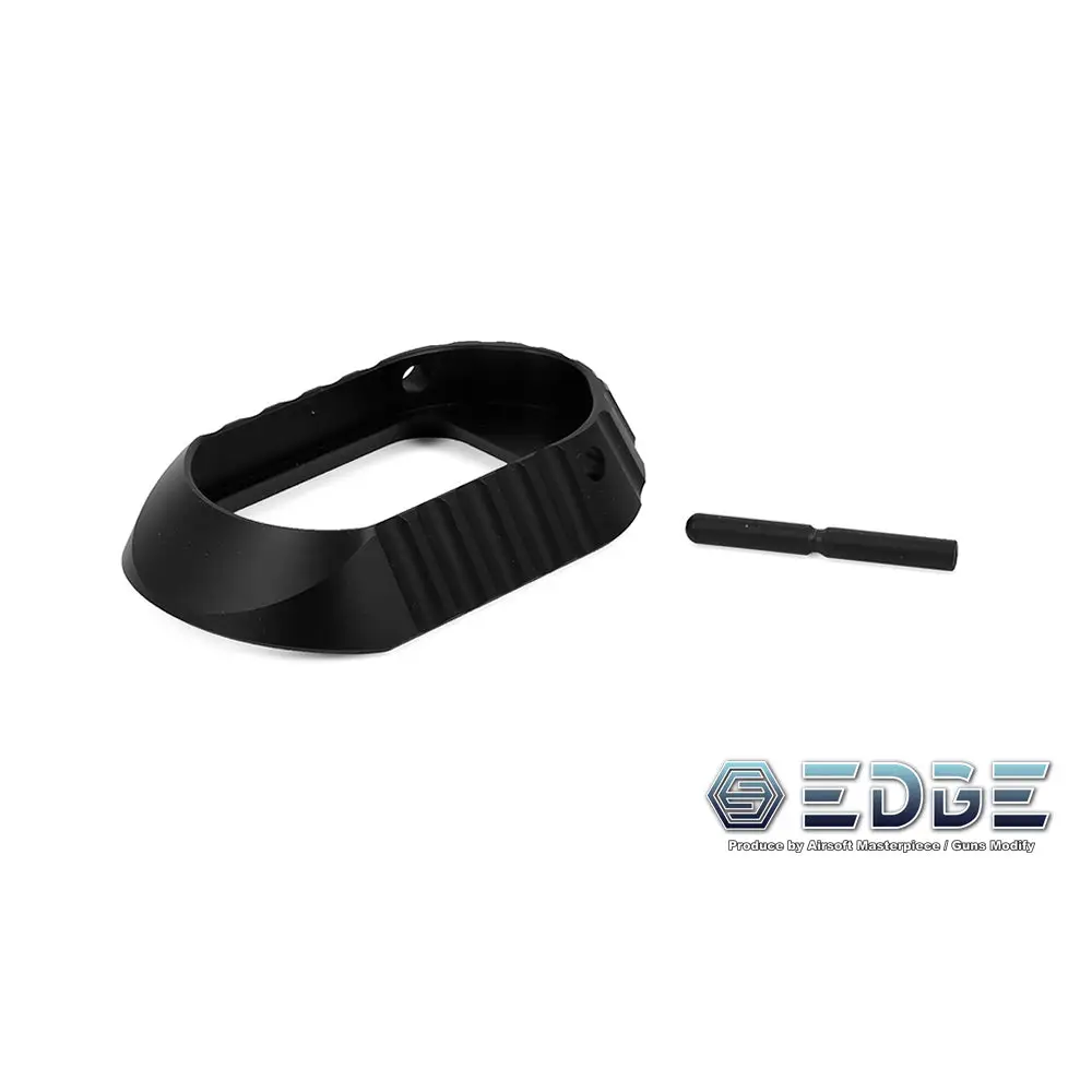 Airsoft Masterpiece EDGE O2 Aluminum Magwell for Hi CAPA Black