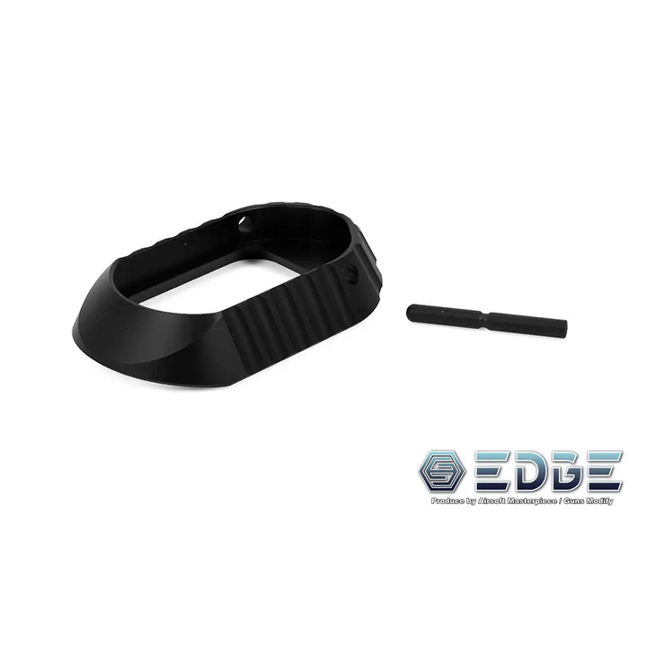 Airsoft Masterpiece EDGE O2 Aluminum Magwell for Hi CAPA Black