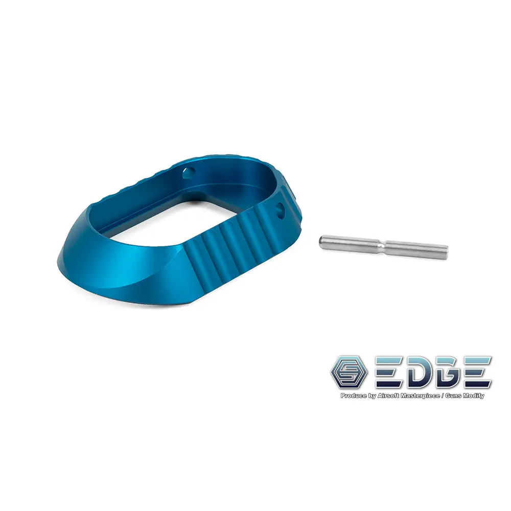 Airsoft Masterpiece EDGE O2 Aluminum Magwell for Hi CAPA Blue