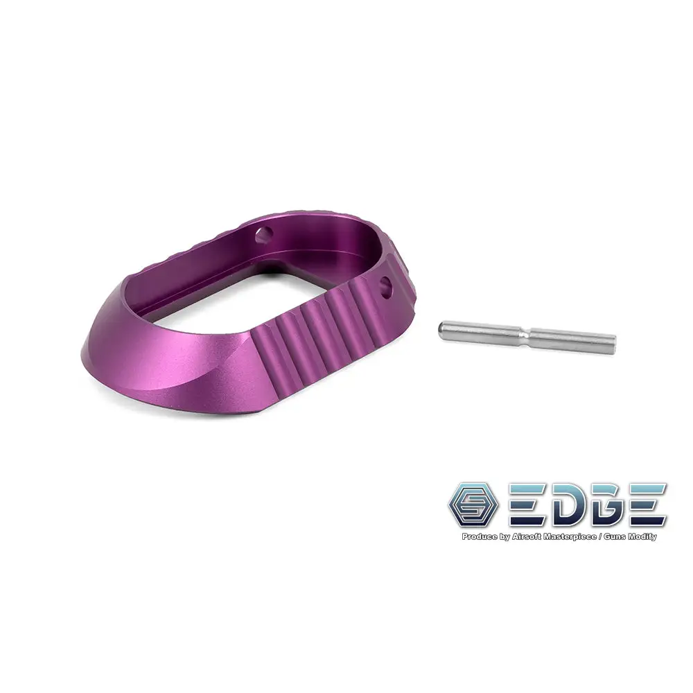 Airsoft Masterpiece EDGE O2 Aluminum Magwell for Hi CAPA Purple