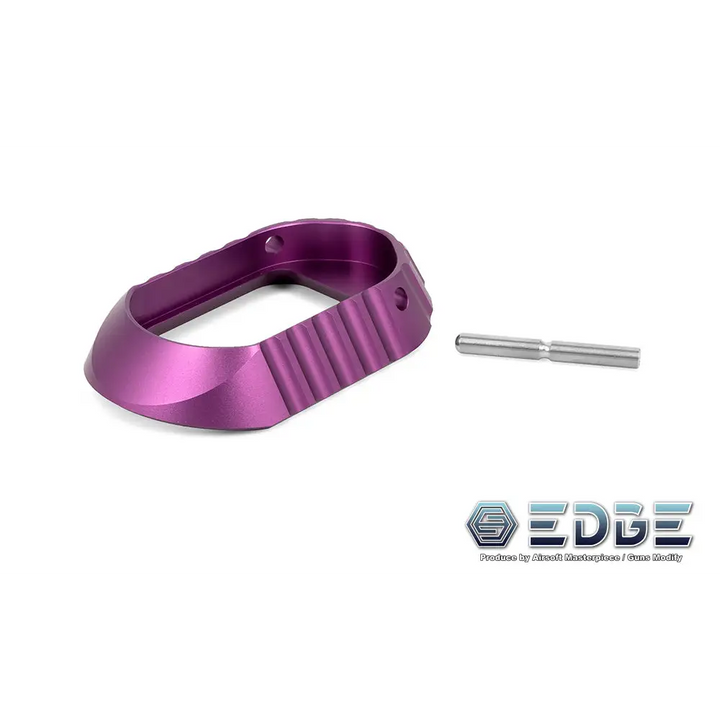 Airsoft Masterpiece EDGE O2 Aluminum Magwell for Hi CAPA Purple