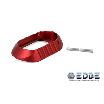 Airsoft Masterpiece EDGE O2 Aluminum Magwell for Hi CAPA Red