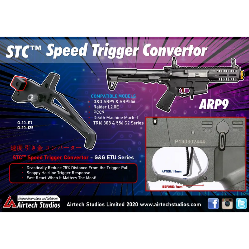 Airtech STC For G&G - Speed Trigger Converter