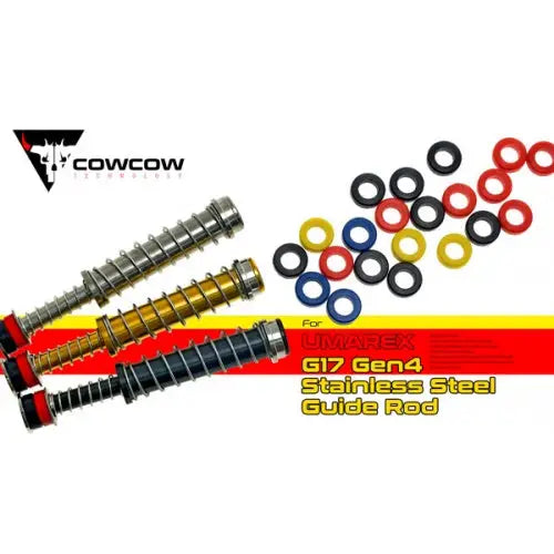 CowCow Stainless Steel Guide Rod for Elite Force Glock 17