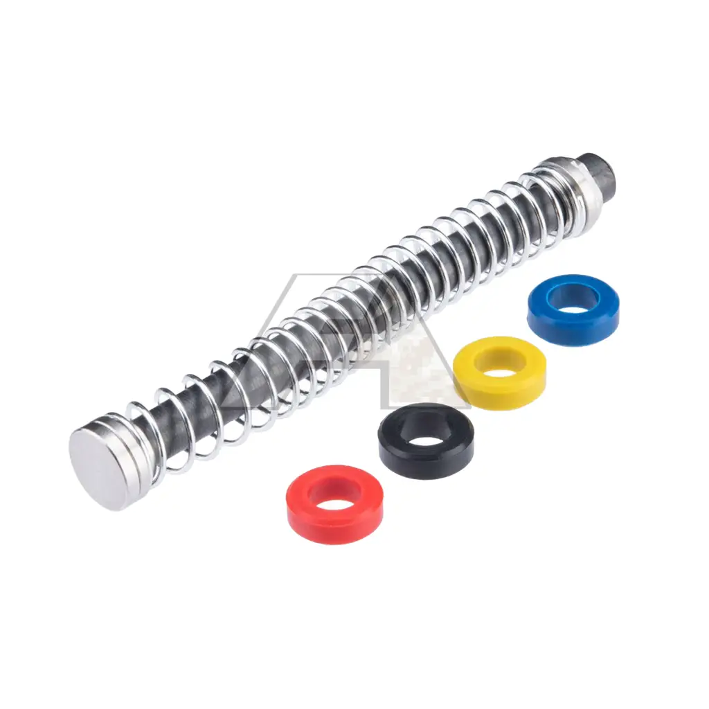 CowCow V2 Guide Rod Kit for Elite Force GLOCK 17 & 18C Gen 3 Airsoft Pistols Black