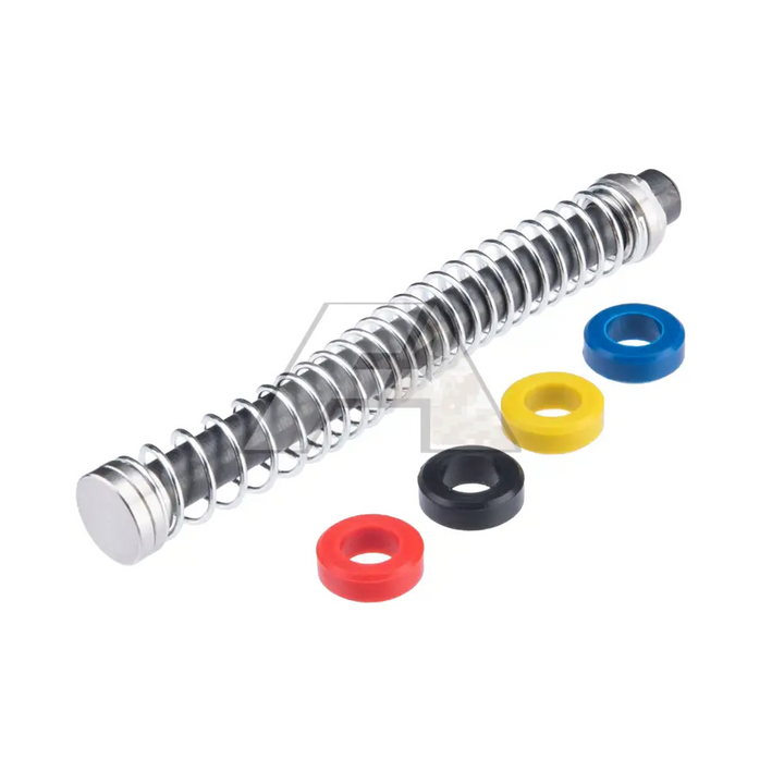 CowCow V2 Guide Rod Kit for Elite Force GLOCK 17 & 18C Gen 3 Airsoft Pistols Black