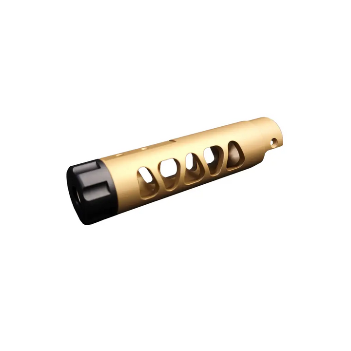 CTM CNC Barrel Case for AAP-01 GBB Airsoft Pistols Gold