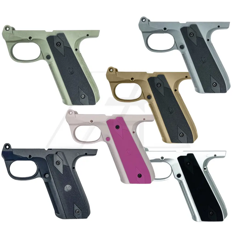 CTM Frame Grip for AAP-01 Airsoft Pistols Action Army AAP01 OD Green Dark Earth Tan Grey Pink Black Silver Two Tone