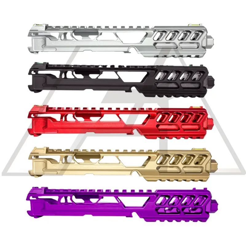  CTM FUKU-2 CNC Skeletonized Upper Set for AAP-01 Airsoft Pistols Silver black red gold purple action army aap01