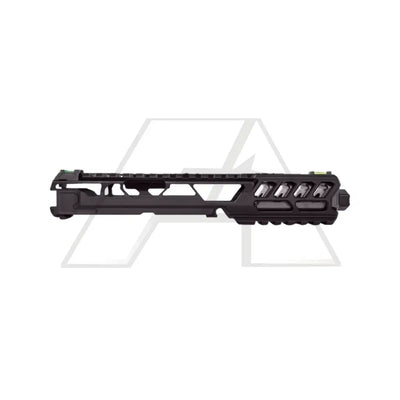 Black FUKU-2 CNC Skeletonized Upper Set for AAP-01 Airsoft Pistols Action Army CTM AAP01 Long Kit
