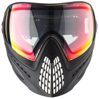 Dye i4 Airsoft Paintball Full Face Mask Dirty Bird Front Red and Black