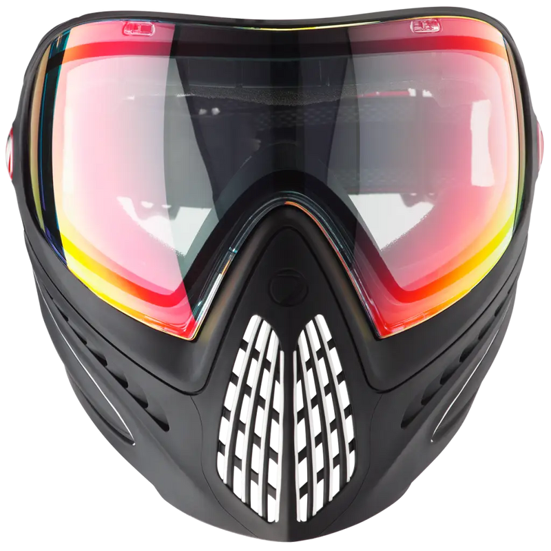 Dye i4 Airsoft Paintball Full Face Mask Dirty Bird Front Red and Black