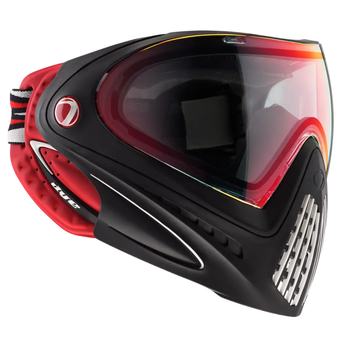 Dye i4 Airsoft Paintball Full Face Mask Dirty Bird Red and Black