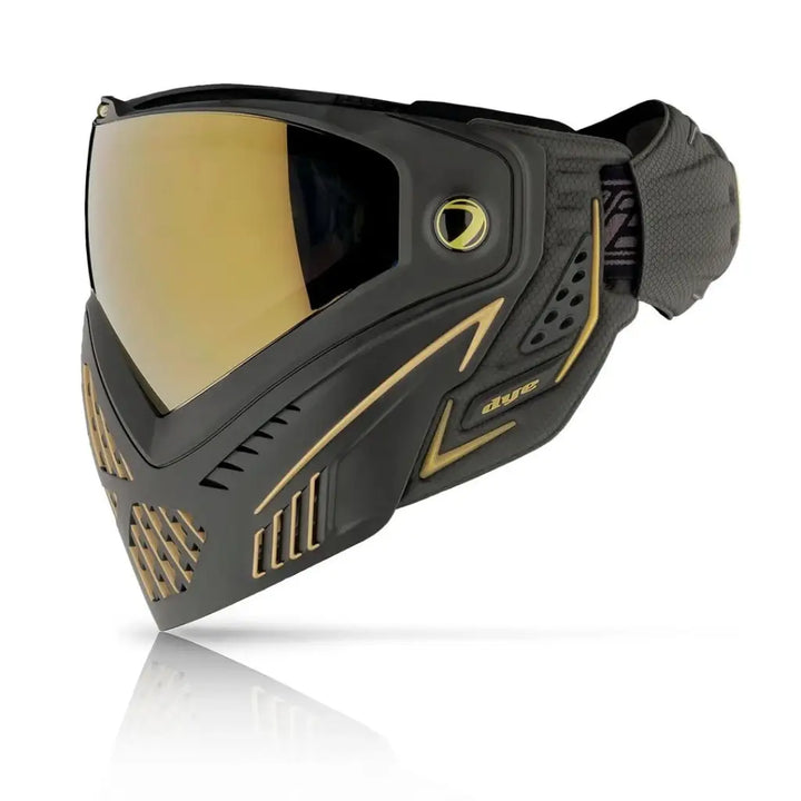 DYE i5 Paintball Airsoft Full Face Mask 2.0 Onyx Gold