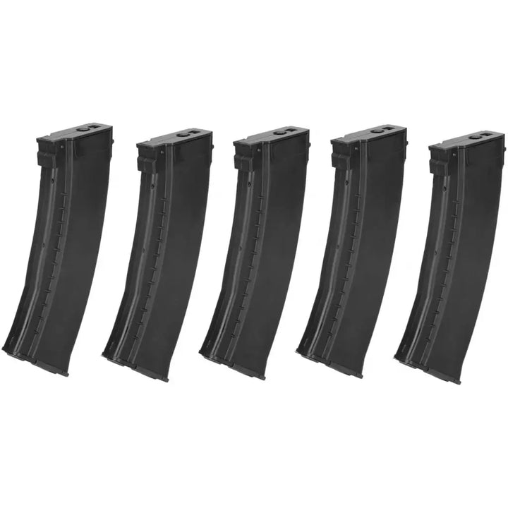 E&L Airsoft 74N Mid - Cap 120Rds Magazine Box Set - Black
