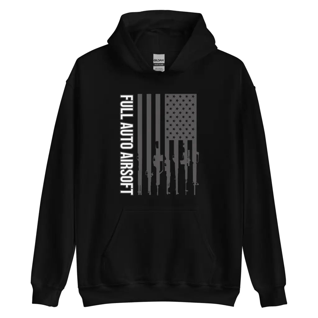 Full Auto Airsoft Hoodie - Black / S