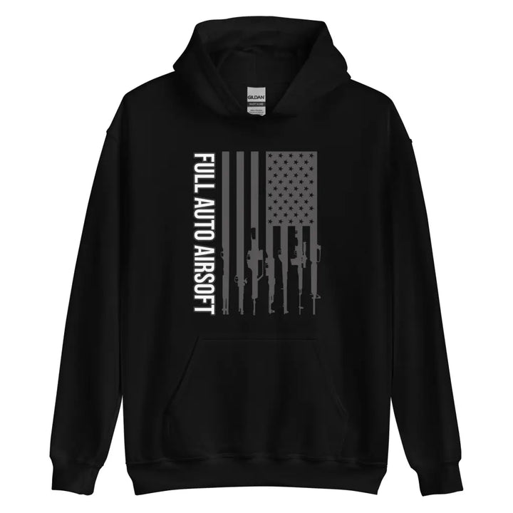 Full Auto Airsoft Hoodie - Black / S