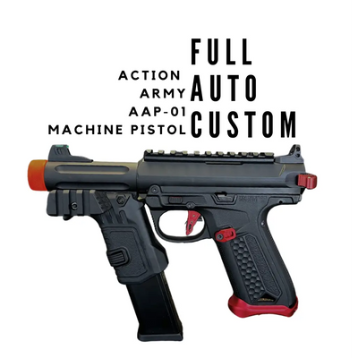 Full Auto Custom Action Army AAP - 01 Machine Pistol