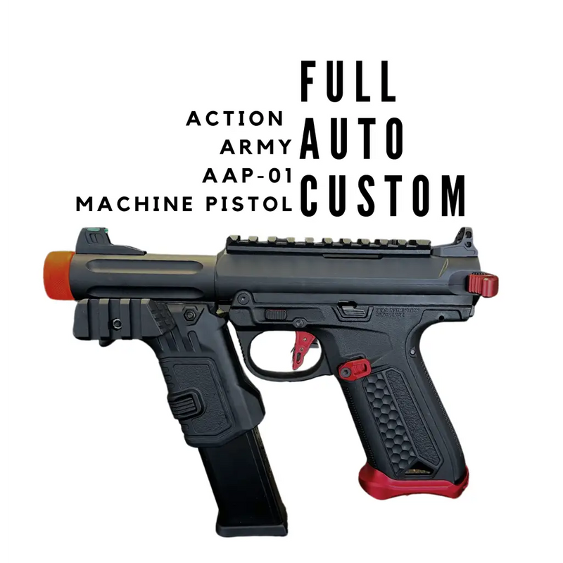 Full Auto Airsoft Inc Full Auto Custom Action Army AAP 01 Machine
