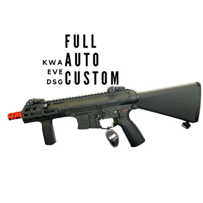 Full Auto Custom DSG Airsoft Rifle (Built on a KWA EVE - 4)