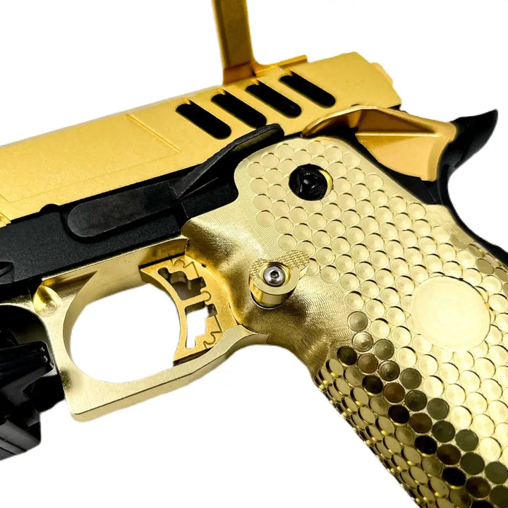 Full Auto Custom “King Midas” Tokyo Marui Hi Capa Gold Airsoft Masterpiece LA Capa Customs