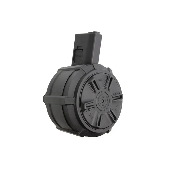 G&G 2300 Round Auto Winding Drum Magazine for M4/M16 Series Airsoft AEG (Lipo Included)