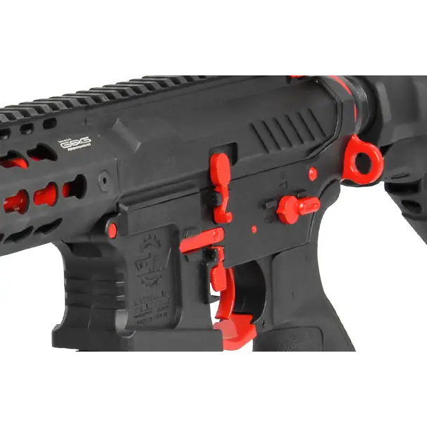 CM16 SRXL Airsoft M4 AEG Rifle Red Edition - image 4