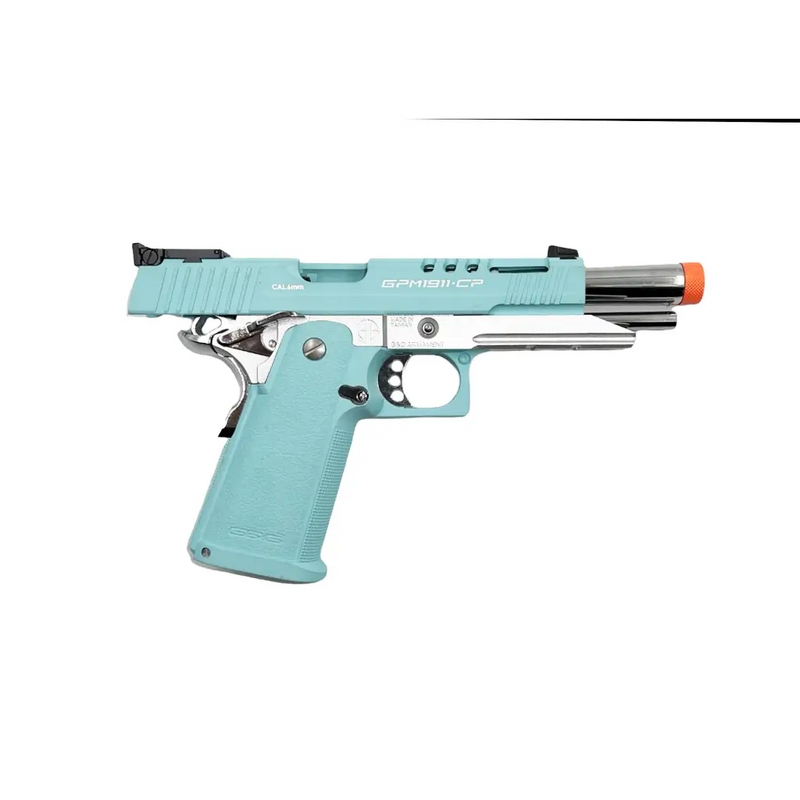 G&G GPM1911 CP Gas Blowback Airsoft Pistol in Macaron Tiffany Blue Limited Edition Hi Capa Hi-Capa