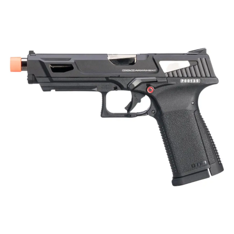 G&G GTP9 - MS Metal Slide Gas Blowback Airsoft Pistol Black