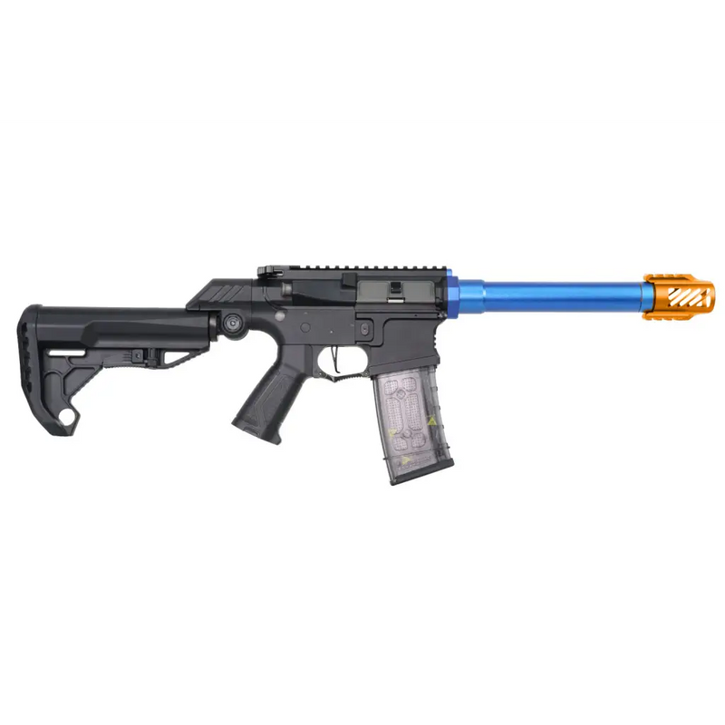 G&G SSG-1 USR AEG Rifle with Drop/Angled Stock and ETU MOSFET in BLUE