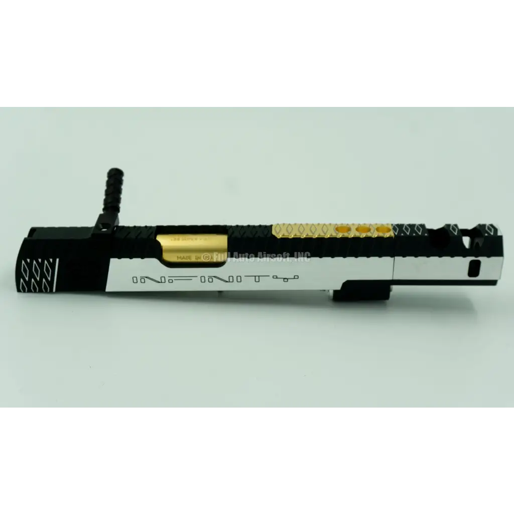 Gunsmith Bros CNC Aluminum IMM Spiral Rhombus Open Slide Kit  - 2 Tone Color: