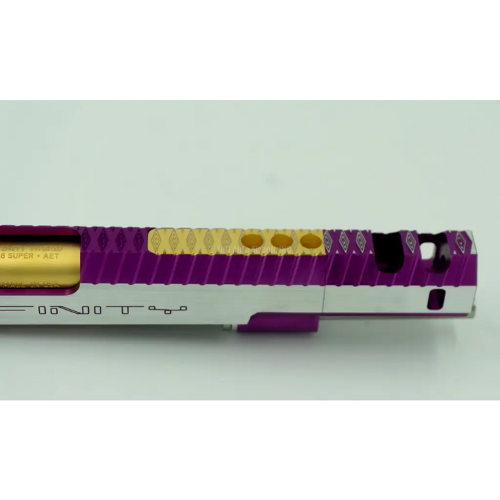 Gunsmith Bros CNC Aluminum IMM Spiral Rhombus Open Slide